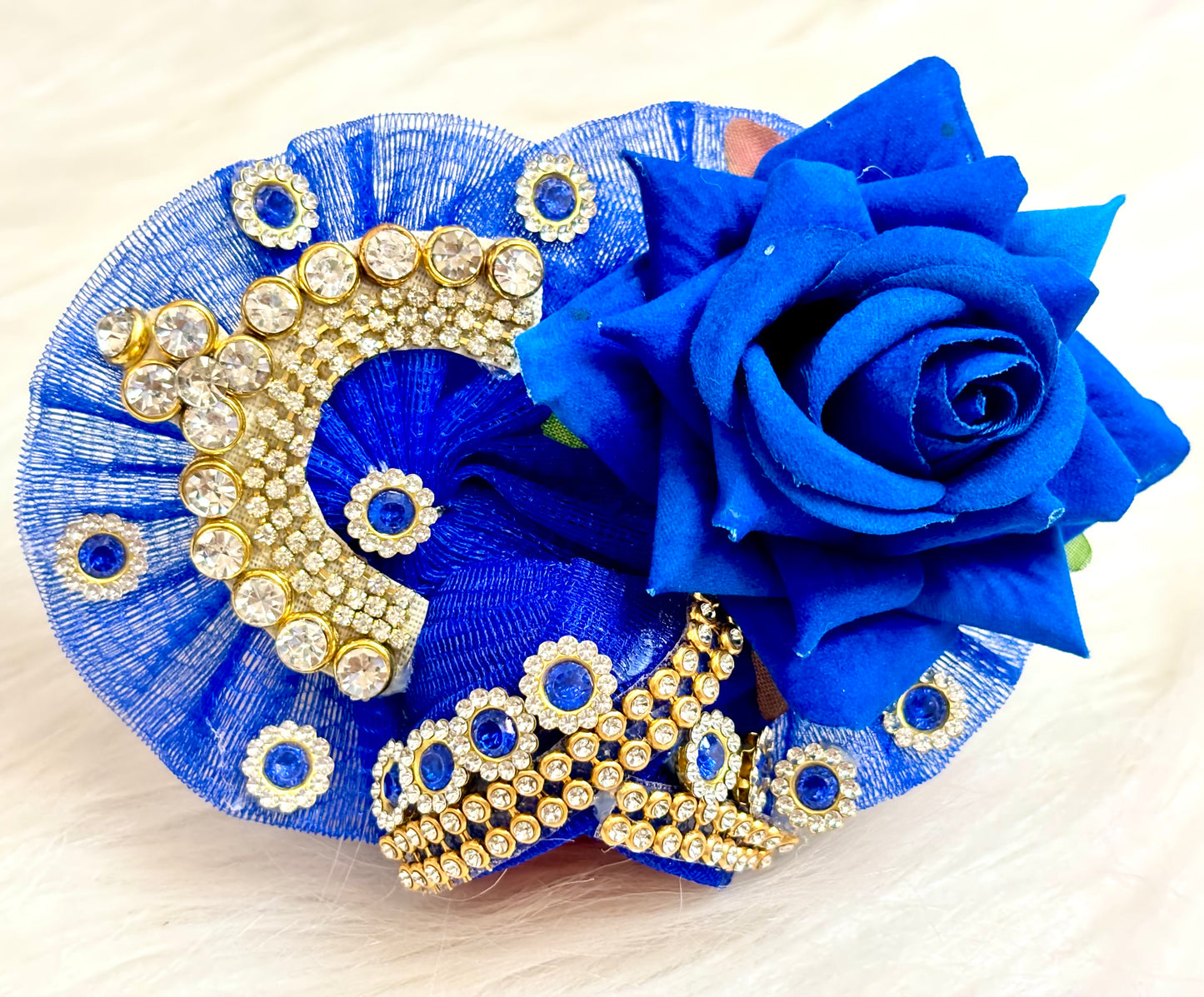 Blue Rose Laddu Gopal Dress