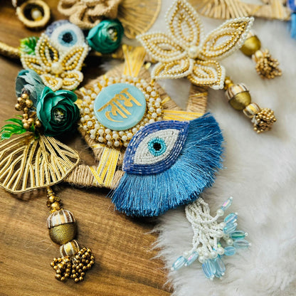 Premium Evil Eye Shubh Labh Hanging