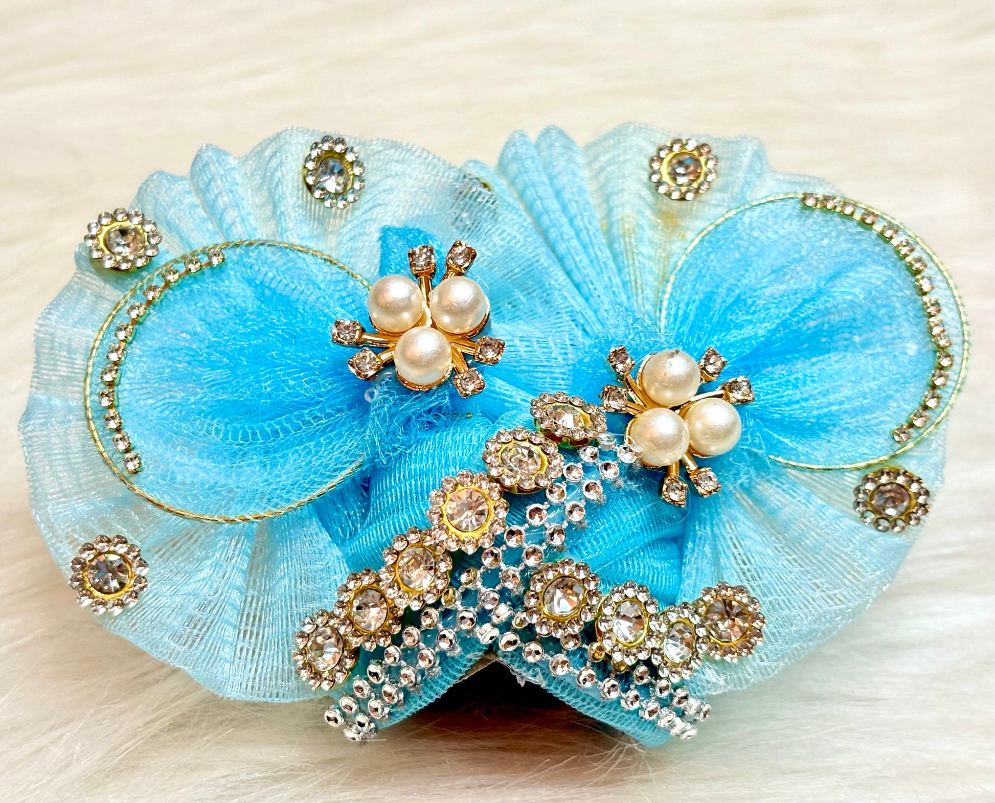 Sky Blue Laddu Gopal Dress